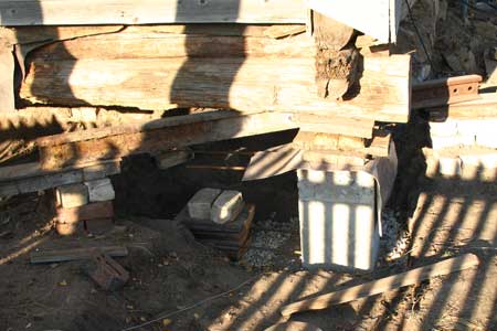 Фундамент для бревенчатого дома